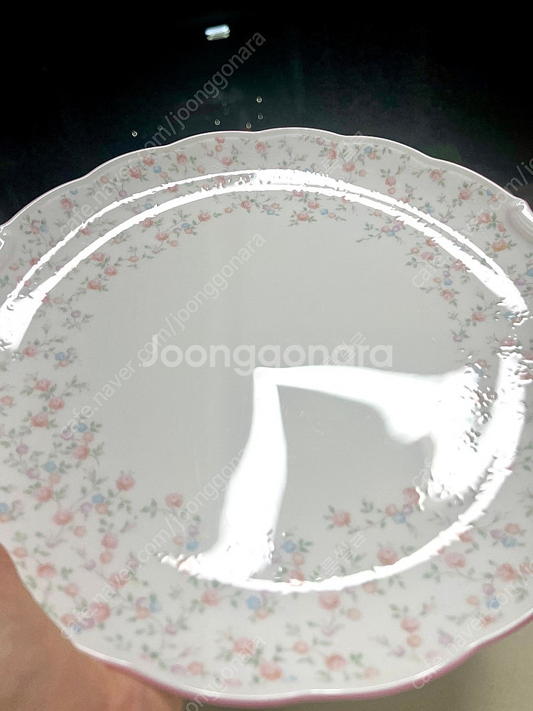 노리다케 큐티로즈 파티접시(귀달이) 27cm--1