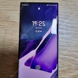 skt 노트20울트라 검정색 256gb 판매합니다