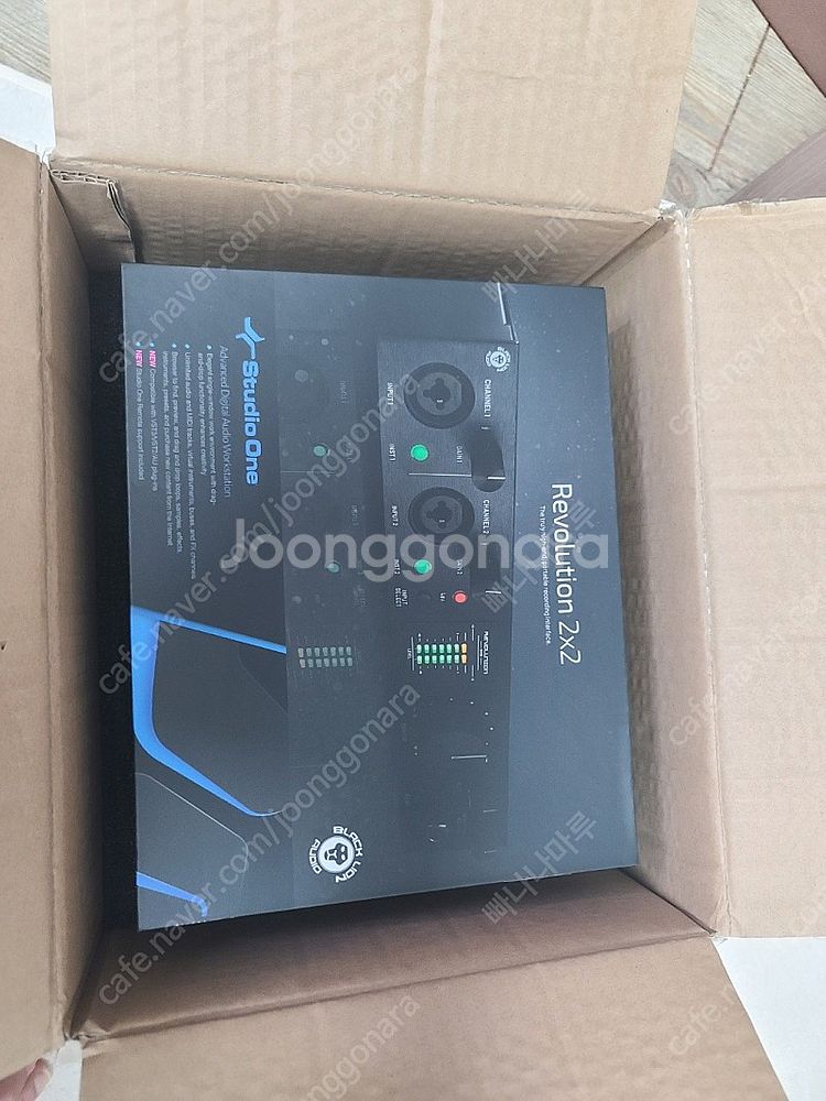 블랙라이언 레볼루션 2X2 오디오인터페이스--1