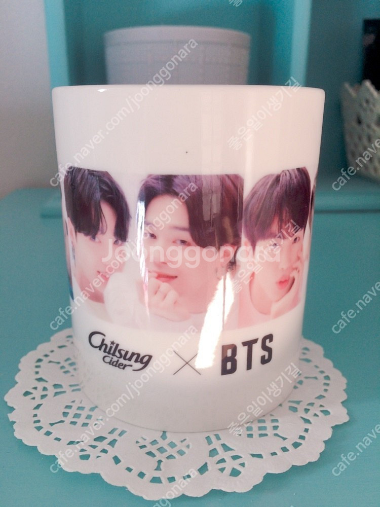 BTS머그컵 칠성몰 굿즈 박스는 없어요 편의점 픽업 택...--7