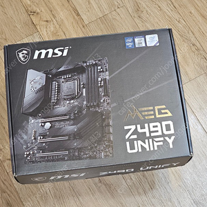 MSI Z490 UNIFY 메인보드 택포11만