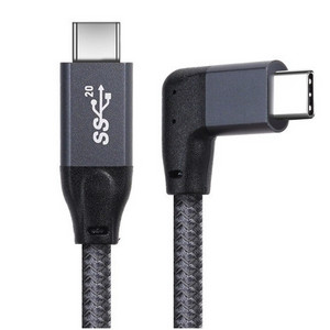USB 3.2 Type C PD 고속충전 케이블 1m C타입 20Gbps 꺾임