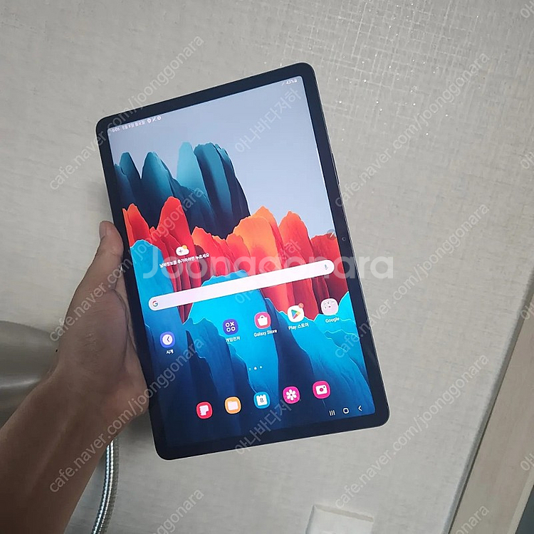 갤럭시탭S7 128기가 와이파이 모델 판매합니다.--1