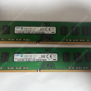 삼성 DDR3 램 8GB 2개 일괄