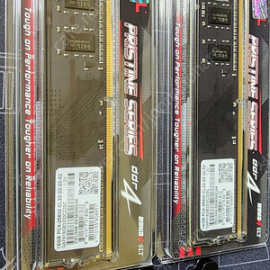 램) GelL DDR4 3200MHz CL22 16g 두개 써멀포함