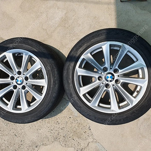 BMW 17인치 휠타이어 판매합니다(포터사용)