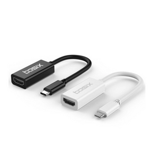 베이식스 H5 basix USB-C to HDMI 아답터 4K 15cm 맥북USBC HDMI케이블 변환젠더