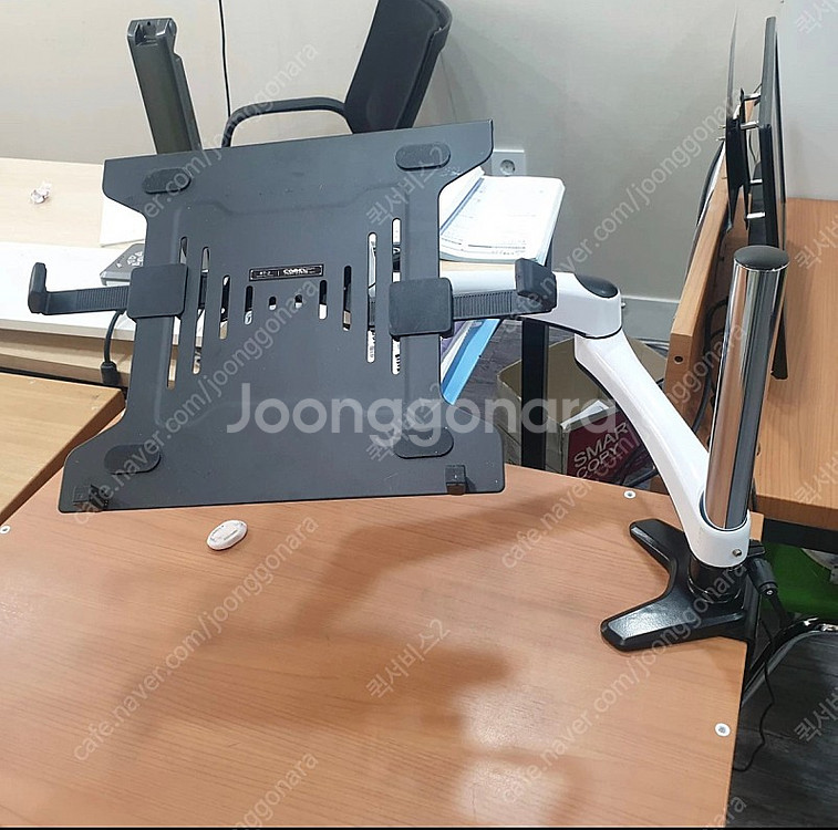 카멜마운트 노트북 거치대 rt2 모니터암에 끼우는 제품--1