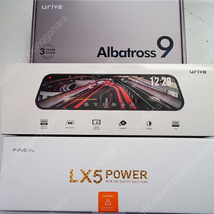 파인뷰 LX5 POWER, 유라이브 룸미러 블랙박스, 알바트로스9 출장장착!!