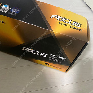 시소닉 FOCUS GOLD GX-1000 Full Modular 1000w 미사용 판매합니다.