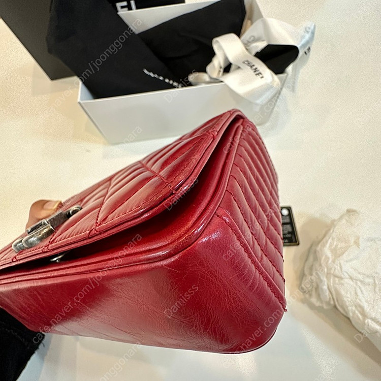 샤넬미니 시즌백 코코보이--5