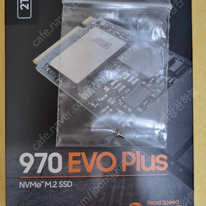 (새상품) 삼성 970 evo plus 2tb + 나사