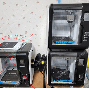 3D 프린터 플래시포지 어드벤처3라이트 2대