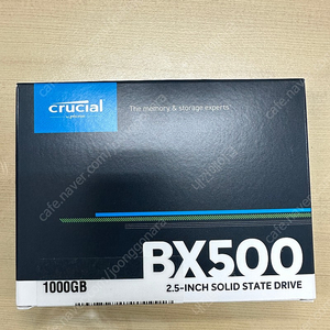 미개봉 SSD) 크루셜 BX500 1tb ssd