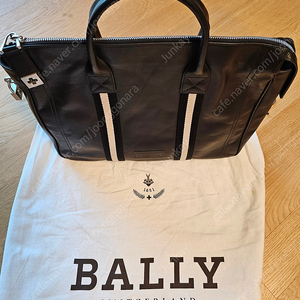 BALLY 발리 남성용 서류가방 (소가죽블랙, 클래식 직조무늬) 남자 대학생 직장 회사 가방