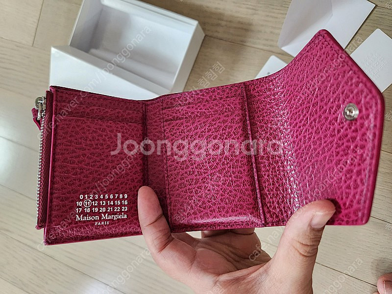 메종마르지엘라 정품 3단지갑 정품--6