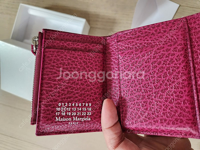 메종마르지엘라 정품 3단지갑 정품--7