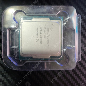 I7 11700k cpu 단품 판매합니다