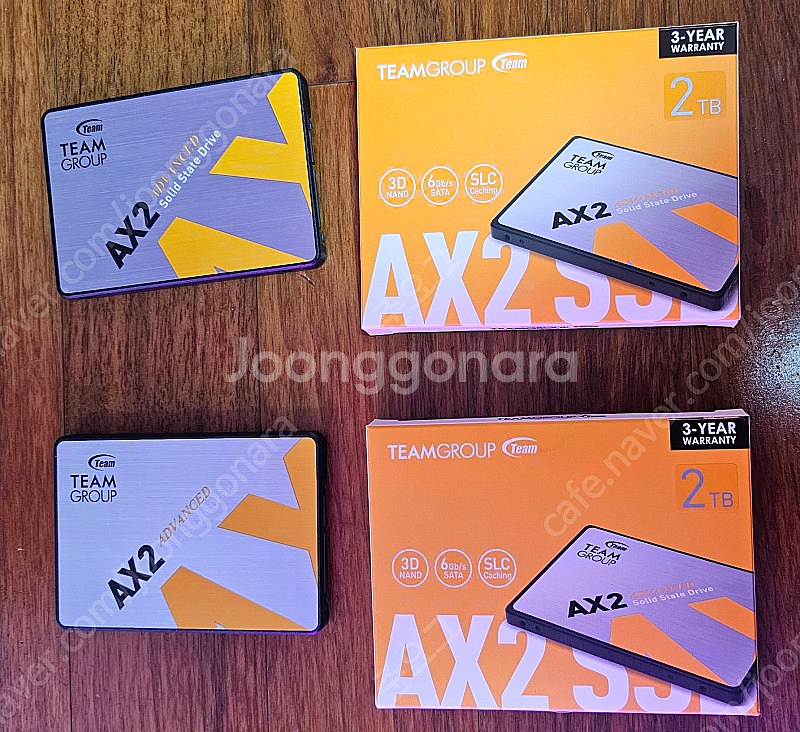 Teamgroup AX2 2TB SSD CPU teamgroup-ax2-2tb-ssd-cpu