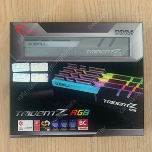 지스킬 램 트라이던트Z RGB DDR4 3200 CL14 32GB 쿼드셋 (8x4) F4-3200C14Q-32GTZR