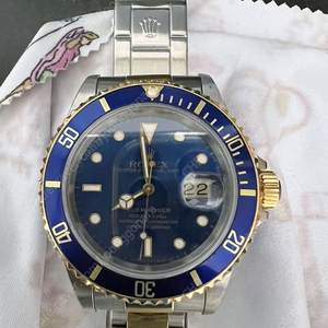 Rolex 서브마리너 16613 청콤 구형 40mm