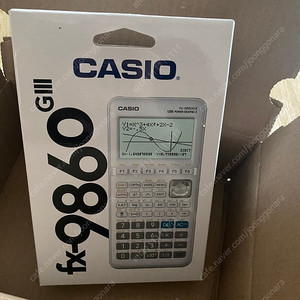 CASIO 계산기 FX-9860 G3[미개봉] 팝니다(택배비 포함)