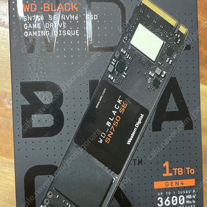 WD_BLACK ssd SN750 1T