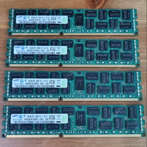 삼성 DDR3 ECC RAM PC3-10600R 8GB 4개 팝니다.