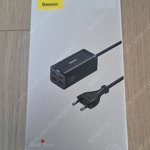 베이스어스 Gan3 100w 충전기 노트북2대 동시충전가능 노트북 핸드폰 아이패드 동시 충전가능