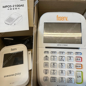 신용카드조회기 fiserv MPOS-2100AE (서명