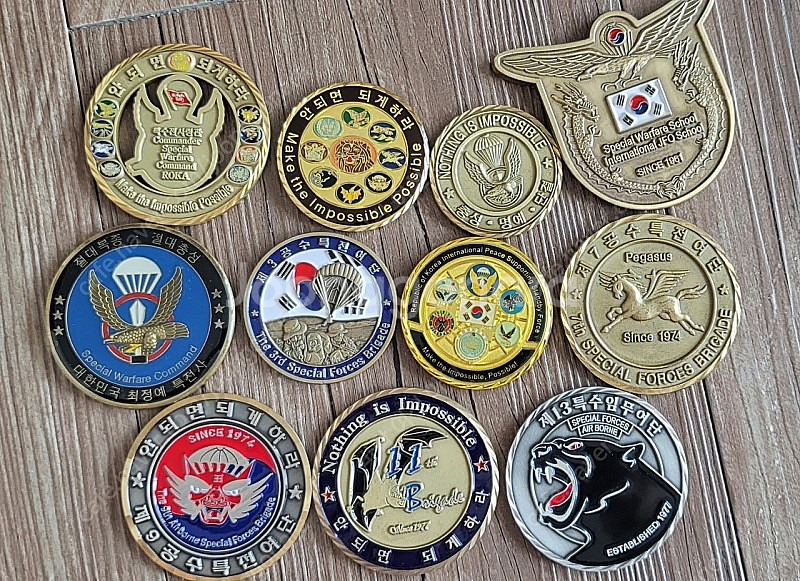 군부대 기념코인--1