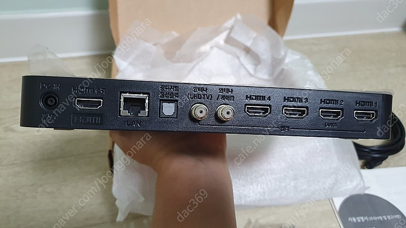 LG지상파 UHD셋톱박스 AN-US800k 이미지