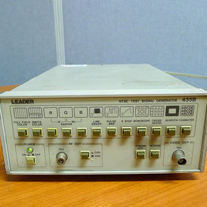 LEADER 435B NTSC 신호발생기 NTSC 패턴제너레이터 비디오패턴제너레이터