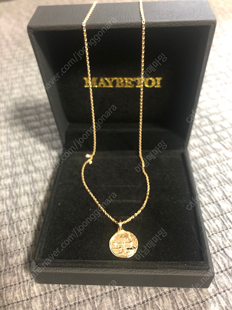 메이비투아 14k 코인목걸이 판매해요 | 중고나라 - 안심되는 중고거래