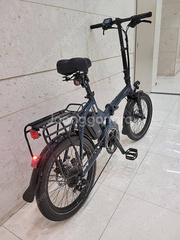 커넥티드 듄드라이브 전기자전거,퓨어블루 커플용 판매.--7