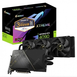 기가바이트 지포스 RTX 4090 워터포스 익스트림 24GB