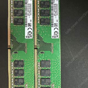 삼성전자 램 DDR4 8G 25600 3200mhz 2개 (8*2) 23년 4주차