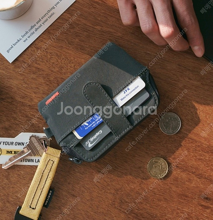 원지 홀롤롤로 지갑 딥그레이--0