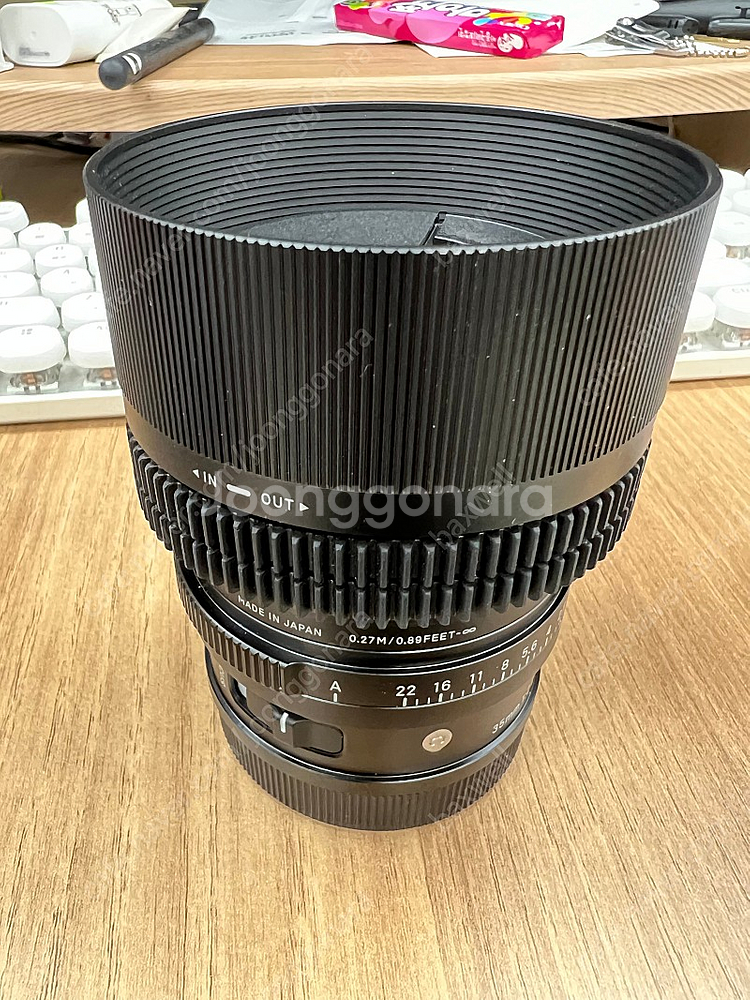 시그마 35mm f2 L마운트 팝니다 (B+W필터 F-...--0