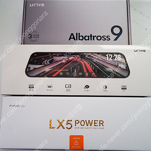 파인뷰 LX5 POWER, 유라이브 룸미러 블랙박스, 알바트로스9 출장장착!!