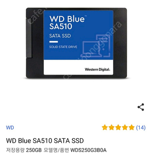 WD blue SSD 256기가 팝니다.