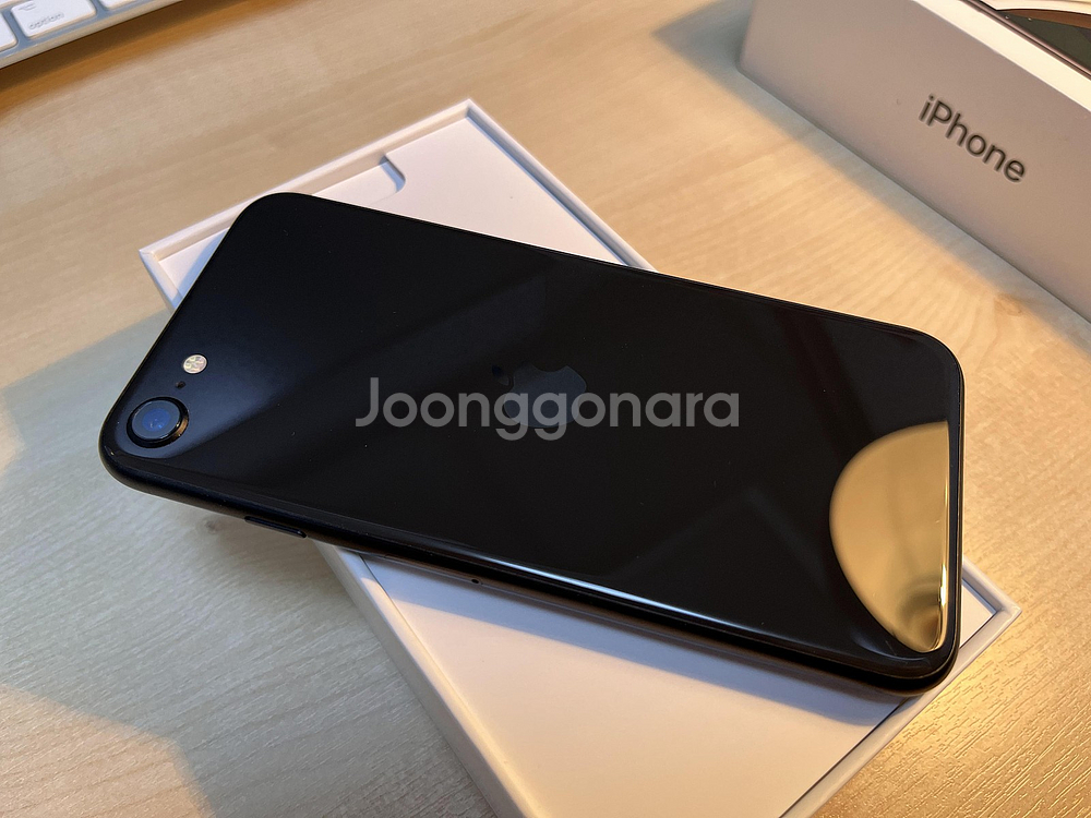 아이폰 SE 블랙 64GB 배터리 95% | 정품어댑터...--2