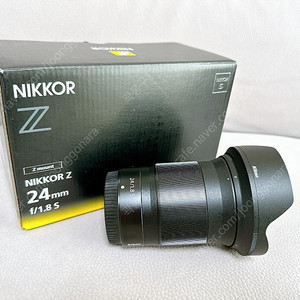 [부산직거래] 니콘 24mm f 1.8 z렌즈 (미러리스 렌즈 NIKKOR Z 24mm f 1.8 S) 최상급