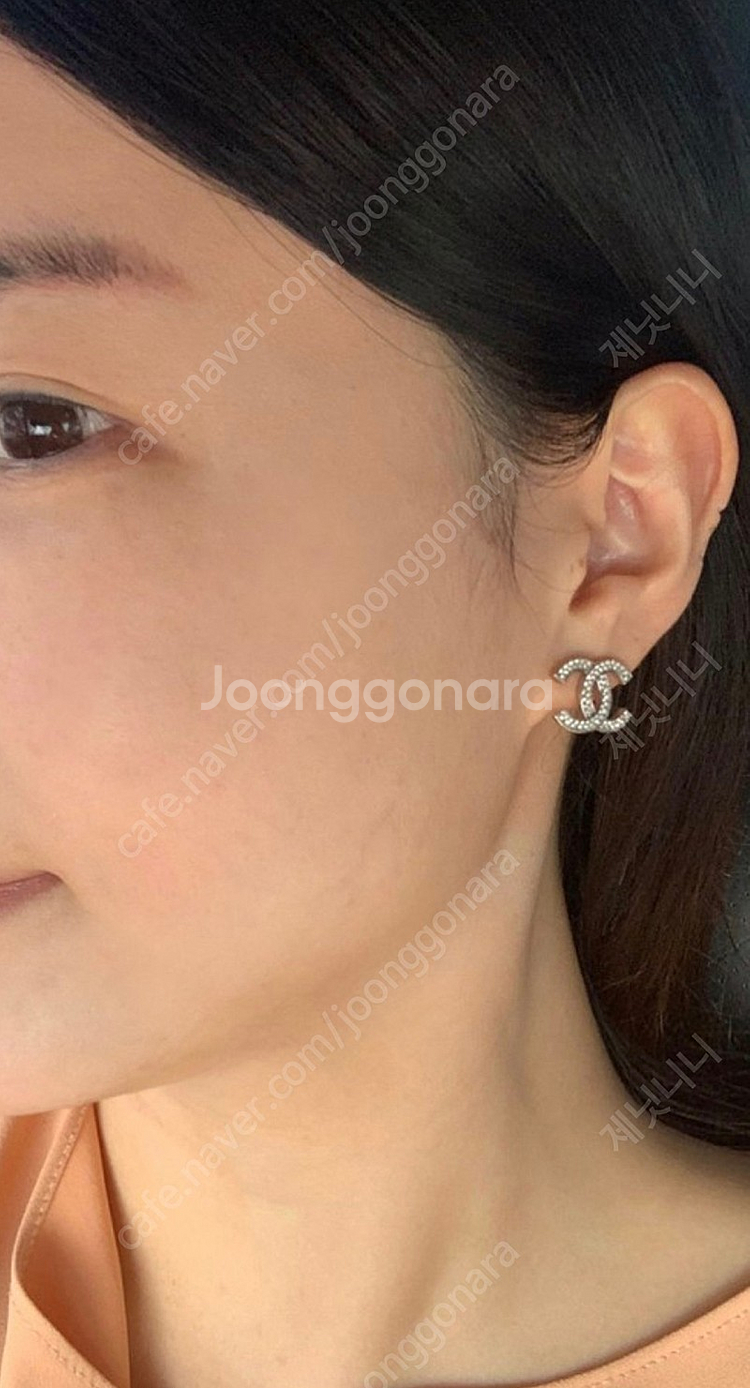 샤넬 귀걸이 정품--2