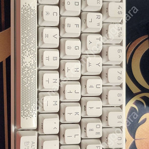 커세어 K65 RGB 미니 화이트 적축 팝니다
