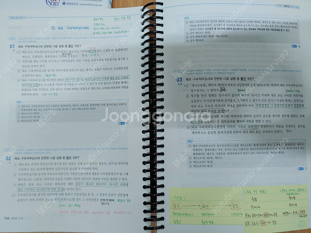 헌법 행정법 형소법 교정학 기출 요약서 판매--7