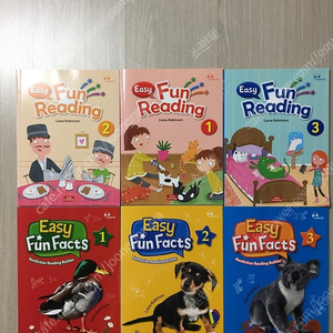 Easy Fun Reading 1-3, Easy Fun Fact 1-3 새책