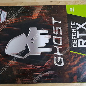 GHOST NVIDIA 지포스 RTX 2060 SUPER 8GB 그래픽 카드 팝니다.