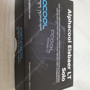 Alphacool Eisbaer LT Solo 워터블럭겸 펌프, Alphacool 240mm 라디에이터 판매합니다.