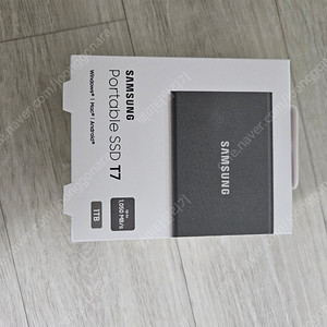 삼성 외장하드 potable SSD T7 1TB